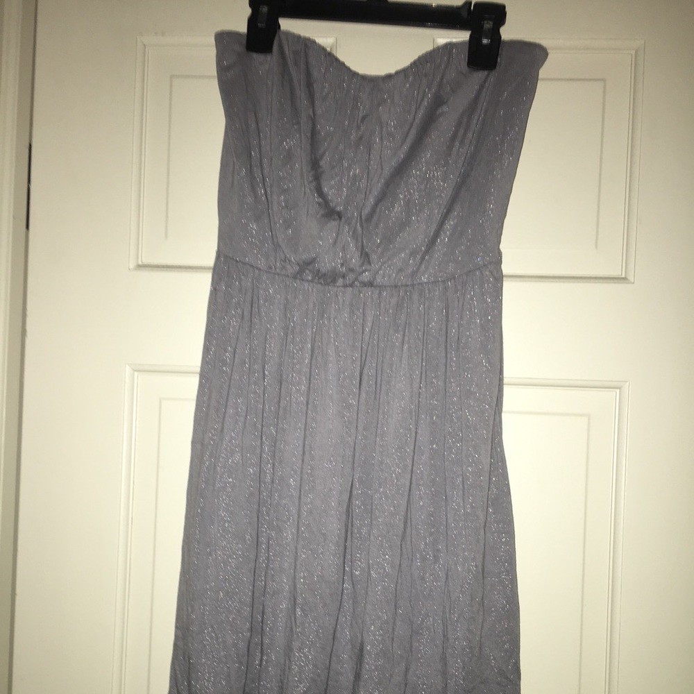 Express strapless  mini dress